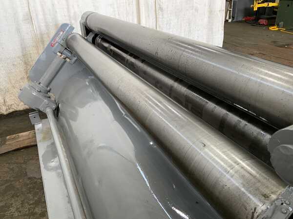 5' x 10 gauge Webb #505, initial pinch bending roll, 5" roll diameter, air drop end, forward/reversing, 3 HP - Image 6