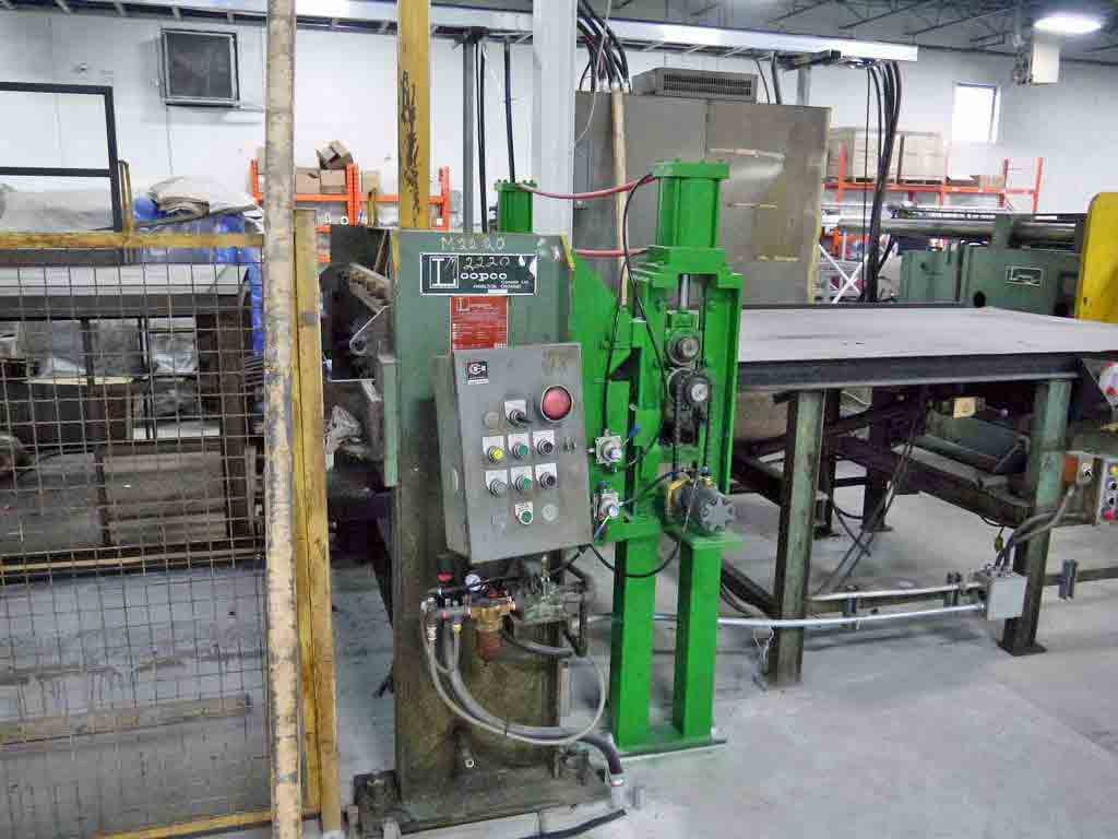 60" x .125" Loopco slitting line, 40000 lb., 300-600 FPM, left to right, 19.50"-24" ID entry, 20" ID exit - Image 10