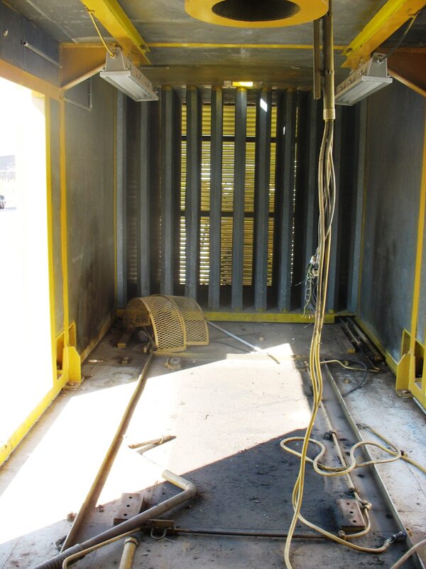 Sound attenuated enclosure, 9' W, 9' H, 33' L, skidded, 20" I-beam runners, 3500 class - Image 5