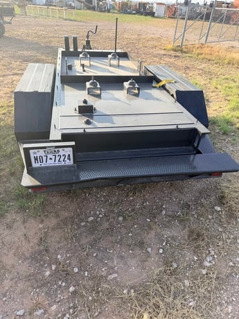 Caterpillar #14k, generator trailer, tandem 7,000 lb. axles, electric brakes, pintle hitch - Image 1