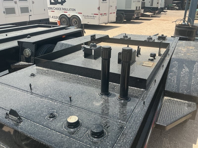 Caterpillar #XQ, generator trailer w/fuel tanks - Image 7