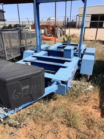 Dragon, tandem axle pump trailer, for 10" x 8" pump - Image 2