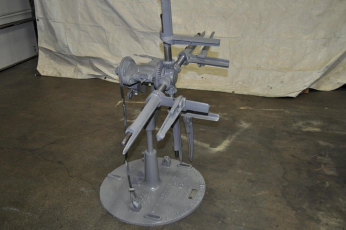 300 lb. Littell #3, non-motorized uncoiler, 8.5" mandrel, 55" outside dimensions, 8.5"-21" ID, manual - Image 4