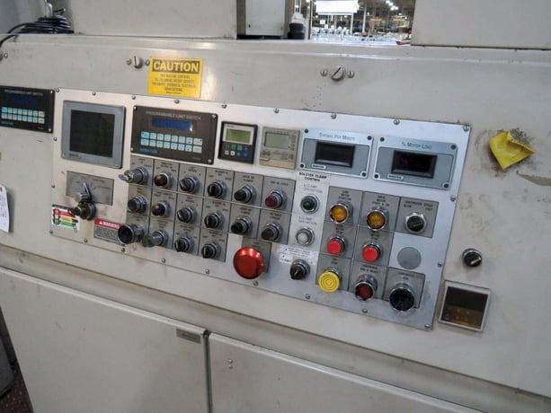 125 Ton, Minster #PM3-125, straight side double crank press, 1.1" stroke, 22.8" Shut Height, 190-600 SPM, 48" - Image 6