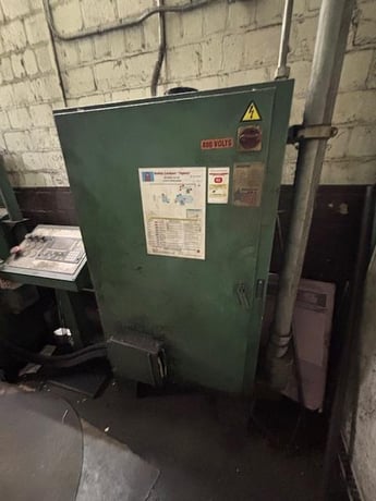 150 Ton, Minster #P2-150, straight side double crank press, 6" stroke, 23" Shut Height, 4" adj., 0-90 SPM - Image 6