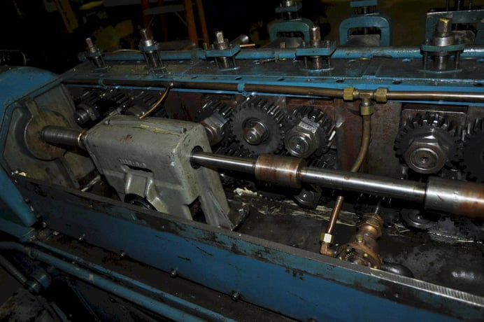 12 Stand, Tishken #12-MLW-1.5, rollformer, 1.5" shaft diameter, 10" roll space, 8" horizontal centers - Image 6