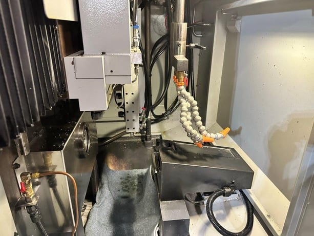 Ganesh #Cyclone-32NCY, CNC lathes, 1" bar, Mitsubishi Control, Edge Rebel V65 magazine barloader, 1000 psi - Image 5