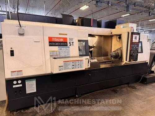 Mazak #Integrex-200-IV-ST, CNC lathe, 26" swing, 8" chuck, 2.5" bar, 26" dia., 60" lgth, Mazatrol Matrix - Image 1