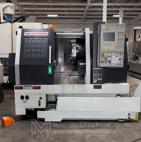 Mori Seiki #DuraTurn-2050, CNC turning center, 24" swing, 8" chuck, 3-jaw, 2" bar, 14.5" dia., 20.8" lgth, 12 - Image 2