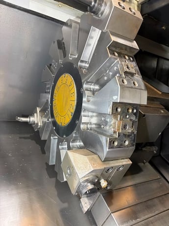 Mori Seiki #DuraTurn-2050, CNC turning center, 24" swing, 8" chuck, 3-jaw, 2" bar, 14.5" dia., 20.8" lgth, 12 - Image 9