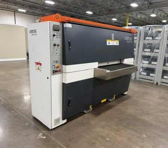 Lissmac #SBM-M1000-B2-60, deburring machine, 39.37" x .787" capacity, 2019 - Image 3