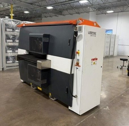 Lissmac #SBM-M1000-B2-60, deburring machine, 39.37" x .787" capacity, 2019 - Image 5