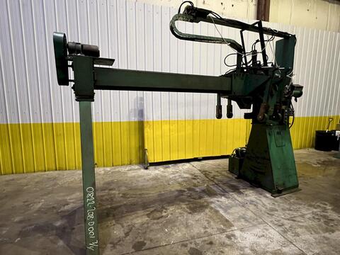 1/4" Blue Valley #T-1084, tube & pipe flanger, 15"-60" diameter capacity, 8"-60" tube length, 2-1/4" flange - Image 4