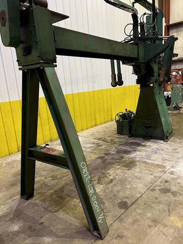 1/4" Blue Valley #T-1084, tube & pipe flanger, 15"-60" diameter capacity, 8"-60" tube length, 2-1/4" flange - Image 5