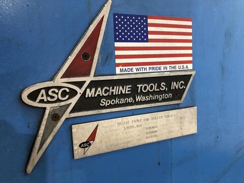 48" ASC, precut front end coil upcut shear & feeder rolls, bow tie blades, 2004 - Image 3