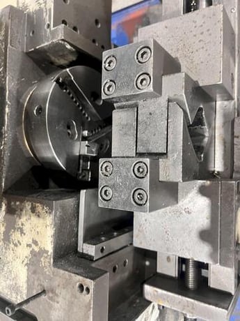 4-1/2" Soco #EF-AC/115-U, tube end chamfering machine, I/O chamfering, pneumatic vise - Image 7