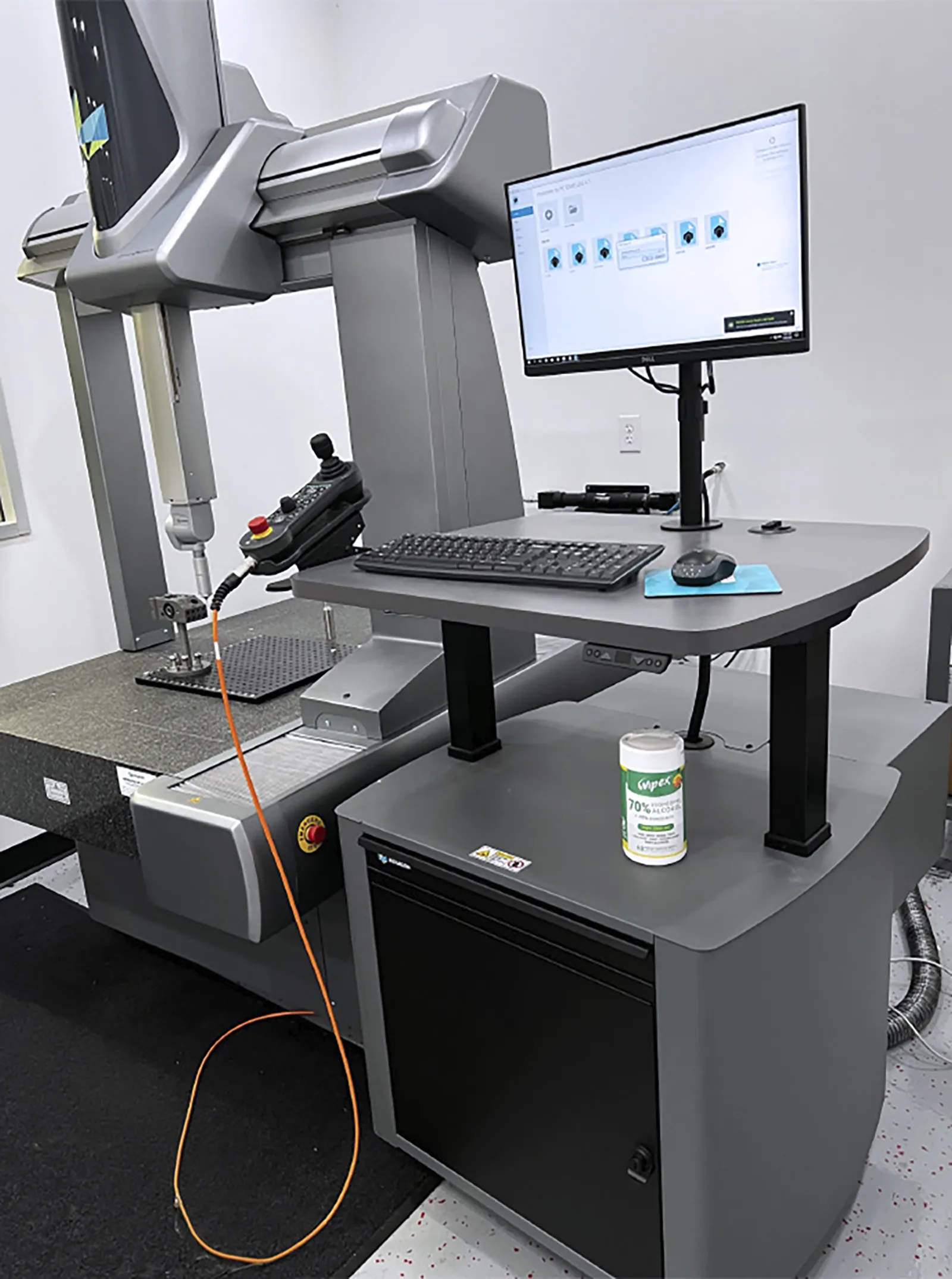 Hexagon #Global-S-Green-7.10.7, coordinate measuring machine, 27.5" X, 39.4" Y, 26" Z, PC-DMIS 2024.1, 2022 - Image 2