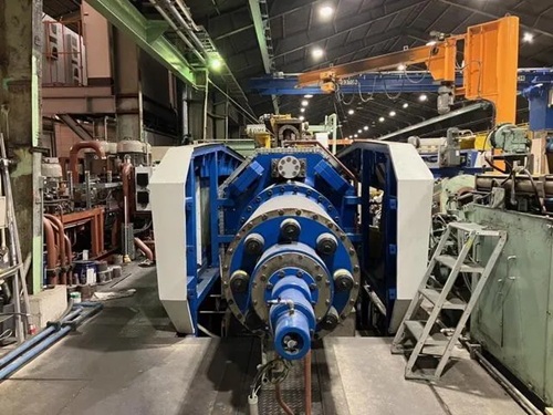 1450 Ton, SMS Group #HybrEX, Hydraulic Aluminum Extrusion Press, 6.3" billet diameter, 37.8" stroke, 6" - Image 3