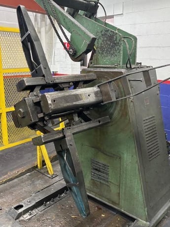 14" x 0.156" Minster #10261SHB, Servo Feed Line, 10,000 lb. coil capacity, 33" mandrel width, 72" max. coil - Image 1