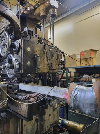 54" Bullard #Cutmaster, 4 Jaw Chuck, Turret, Ram, Side Heads, digital read out - Image 4