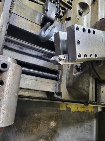54" Bullard #Cutmaster, 4 Jaw Chuck, Turret, Ram, Side Heads, digital read out - Image 8