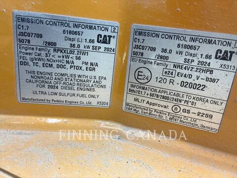 Caterpillar CB4.0-03, Compactor, 57 hours, S/N: 64901027, 2025 - Image 8
