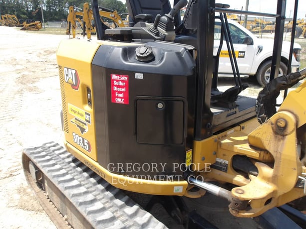 Caterpillar 303.507CR, 151 hours, S/N: RE904617, 2024 - Image 8