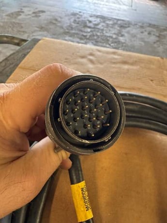 Modicon W602-012 Cable Assembly 150V Untested Surplus - Image 4