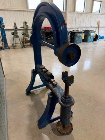 42" FJ Edwards M Type English Wheeling Machine, Including 1x Wheel & 5 x Lower Rolls, (Multiple Available) - Image 10