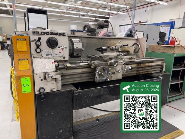 15" LeBlond #Regal, Servo Shift Engine Lathe, 4-jaw chuck, tailstock, 230 V. - Image 1