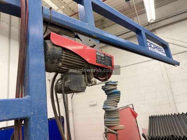 Flow, Waterjet Cutting Machine, 5-Axis, FlowMaster Control, w/ Gorbel gantry crane & Weha material handling - Image 9
