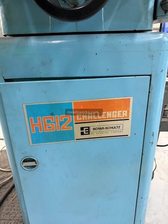 6" x 12" Boyar-Schultz #Challenger-H612, Surface Grinder, Walker magnetic chuck, wet - Image 4