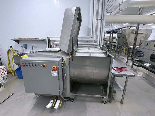 Egg Grader & Packer, Sanovo #Alpha-Grader-100, 100 cases/hour, 6-row roller conveyor infeed, 460 V., 3 Ph. - Image 8