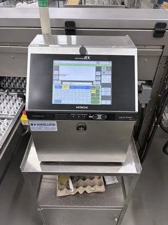 Egg Grader & Packer, Sanovo #Alpha-Grader-100, 100 cases/hour, 6-row roller conveyor infeed, 460 V., 3 Ph. - Image 9