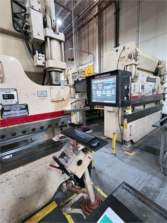 90 Ton, Cincinnati #Proform-90PF, CNC Hydraulic Press Brake, 8' overall, 78.5" between housing, 8" stroke - Image 2