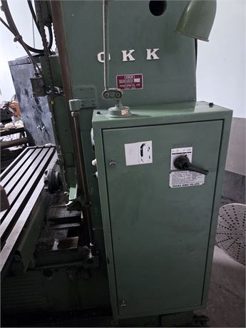 OKK #MH-3P, Horizontal Milling Machine, 14" x 65" table, #50NS, 1600 RPM, 7.5 HP - Image 3