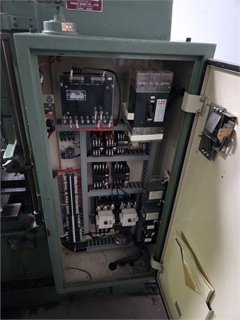 OKK #MH-3P, Horizontal Milling Machine, 14" x 65" table, #50NS, 1600 RPM, 7.5 HP - Image 5