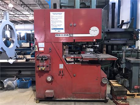 36" x 15" Peerless #3600-MS, Vertical Band Saw, 34" x 32" table, blade welder, 220/440 V. - Image 2