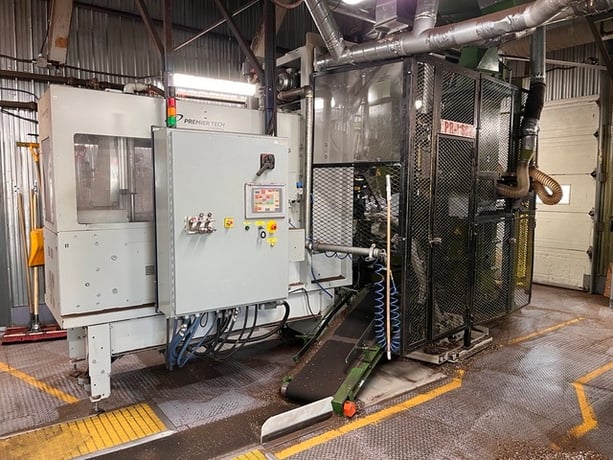 Premier Tech #EM600, Compression Bagger, 4-stage, w/ automatic bag placer & automatic bag sealer - Image 8