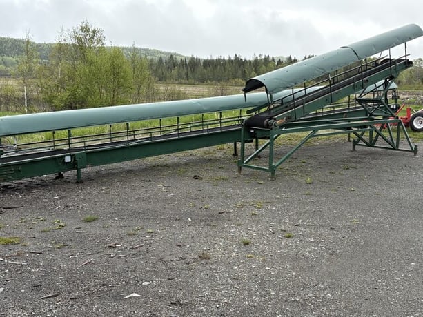 Verville #VP300, (2) 3-Stage Shaving Baggers w/ Bin & Conveyor - Image 6
