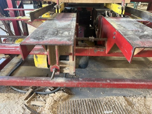 Bob Hanna, Double Head Notcher, 25 HP heads, 96" stringer capacity, w/ unscrambler - Image 5