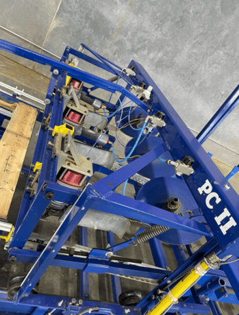 Pallet Chief #PCII, (2) Pallet Nailers w/ Stackers & Air Compressors, 2022 - Image 9