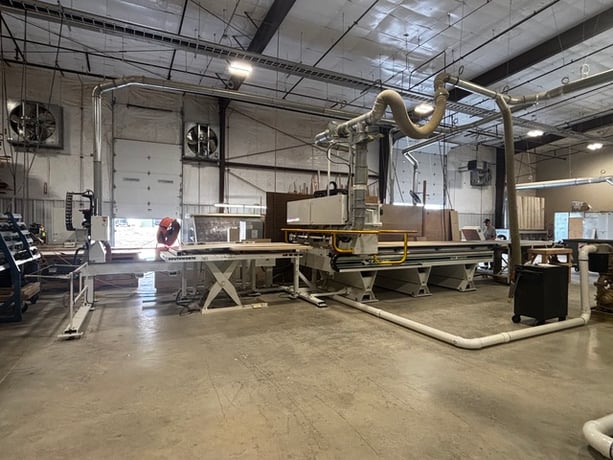 Onsrud #145G18AD, CNC Router, 5' x 12' table, 3-axis, HSK 63 tooling, Fanuc control, 2016 - Image 2
