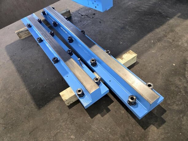 4" Nomura #P-100WP, table type horizontal boring mill, 48" x 96" table, 21-1200 RPM, 26" spindle travel, 20 - Image 5