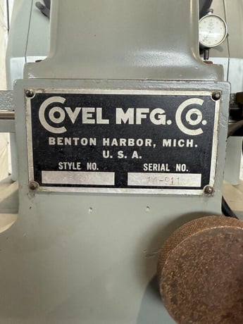 14" Covel, optical comparator - Image 7