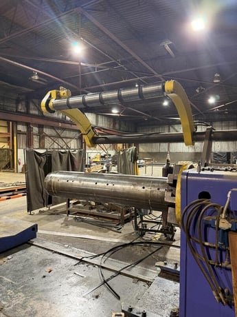 60" x .25" Dahlstrom, cut-to-length line, 40,000 lb. - Image 2