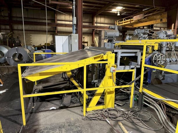 60" x .25" Dahlstrom, cut-to-length line, 40,000 lb. - Image 7