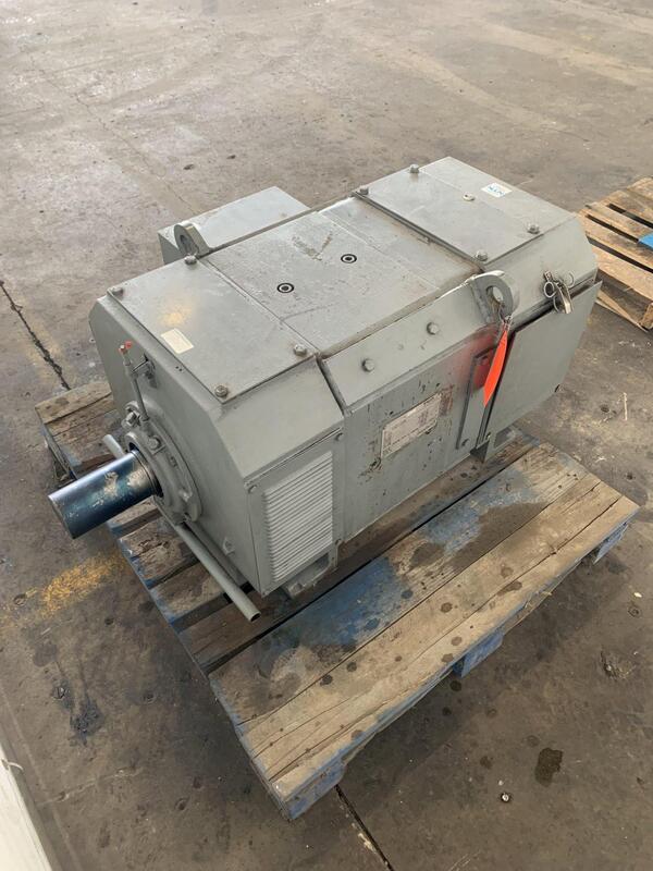 250 HP HP RPM 1750 RPM Fuji Electric #GGH5282A, DC motor, 440 Volts - Image 4