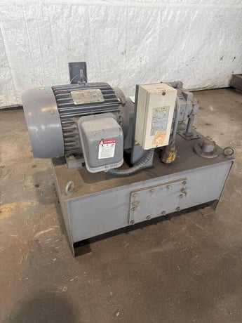 5,000 PSI Tokimec #P16V-FRS-11-CMC-10-J, hydraulic pump, 7 HP, 230/460 V., 1745 RPM - Image 3