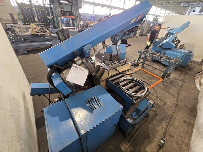 16" x 14" DoAll #C-4100NC, automatic horizontal band saw, 40-360 FPM, UNIOP Control - Image 6